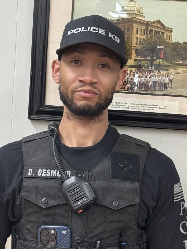 David Desmond, Police Officer